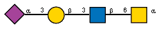 Ac(1-5)aXNeup(2-3)bDGalp(1-3)[Ac(1-2)]bDGlcpN(1-6)[Ac(1-2)]aDGalpN