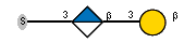 S-3)bDGlcpA(1-3)bDGalp