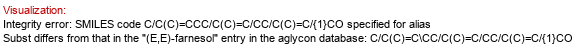 Subst(1-3)xLCys // Subst = (E,E)-farnesol = SMILES C/C(C)=CCC/C(C)=C/CC/C(C)=C/{1}CO