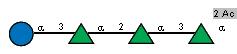 aDGlcp(1-3)aLRhap(1-2)aLRhap(1-3)[Ac(1-2)]aLRhap