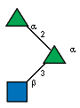 aLRhap(1-2)[Ac(1-2)bDGlcpN(1-3)]aLRhap