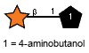 bDXylp(1-1)Subst // Subst = 4-aminobutanol = SMILES NCCC{1}CO