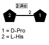 Ac(1-2)xLHis(1-2)xDPro