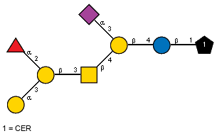 Ac(1-5)aXNeup(2-3)[aLFucp(1-2)[aDGalp(1-3)]bDGalp(1-3)[Ac(1-2)]bDGalpN(1-4)]bDGalp(1-4)bDGlcp(1-1)CER