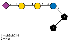 Ac(1-5)aXNeup(2-3)aDGalp(1-4)bDGalp(1-4)bDGlcp(1-1)[lXNer(1-2)]xXphSphC18