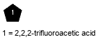Subst // Subst = 2,2,2-trifluoroacetic acid = SMILES O=C(O)C(F)(F)F