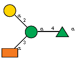 aDGalp(1-2)[aXAbep(1-3)]aDManp(1-4)aLRhap