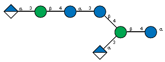 aDGlcpA(1-3)[aDGlcpA(1-3)bDManp(1-4)aDGlcp(1-3)bDGlcp(1-4)]bDManp(1-4)aDGlcp