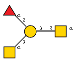 aLFucp(1-2)[Ac(1-2)aDGalpN(1-3)]bDGalp(1-3)[Ac(1-2)]aDGalpN