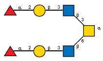 aLFucp(1-2)bDGalp(1-3)[Ac(1-2)]bDGlcpN(1-3)[aLFucp(1-2)bDGalp(1-3)[Ac(1-2)]bDGlcpN(1-6),Ac(1-2)]aDGalpN