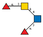 aLFucp(1-3)[aLFucp(1-3)[Ac(1-2)]bDGalpN(1-4),Ac(1-2)]?DGlcpN