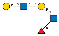 aLFucp(1-3)[bDGalp(1-3)[Ac(1-2)]bDGlcpN(1-3)bDGalp(1-4),Ac(1-2)]?DGlcpN