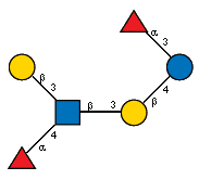 aLFucp(1-3)[bDGalp(1-3)[aLFucp(1-4),Ac(1-2)]bDGlcpN(1-3)bDGalp(1-4)]?DGlcp