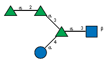 aLRhap(1-2)aLRhap(1-3)[aDGlcp(1-4)]aLRhap(1-3)[Ac(1-2)]bDGlcpN