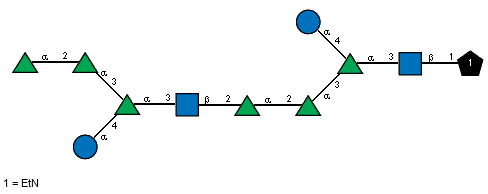aLRhap(1-2)aLRhap(1-3)[aDGlcp(1-4)]aLRhap(1-3)[Ac(1-2)]bDGlcpN(1-2)aLRhap(1-2)aLRhap(1-3)[aDGlcp(1-4)]aLRhap(1-3)[Ac(1-2)]bDGlcpN(1-1)xXEtN