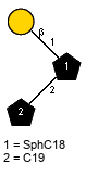 bDGalp(1-1)[lXC19(1-2)]xXSphC18