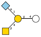 lXGc(1-5)aXNeup(2-3)[Ac(1-2)bDGalpN(1-4)]bDGalp(1-4)HEX