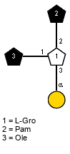 lXOle(1-1)[aDGalp(1-3),lXPam(1-2)]xLGro