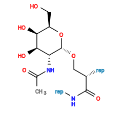 *NC(=O)[C@@H](*)CO[C@H]1O[C@H](CO)[C@H](O)[C@H](O)[C@H]1NC(C)=O