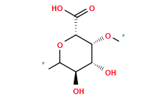*O[C@@H]1[C@H](O)[C@@H](O)C(*)O[C@@H]1C(=O)O