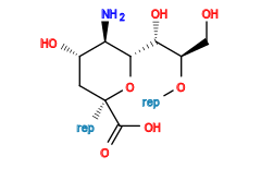 *O[C@H](CO)[C@@H](O)[C@@H]1O[C@@](*)(C(=O)O)C[C@H](O)[C@H]1N