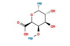 *O[C@H]1[C@@H](C(=O)O)O[C@H](*)[C@H](O)[C@H]1O