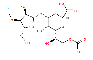 *O[C@H]1[C@@H](O)[C@H](O[C@@H]2C[C@@](*)(C(=O)O)O[C@H]([C@H](O)COC(C)=O)[C@@H]2O)O[C@@H]1CO