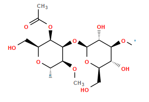 *O[C@H]1[C@H](O)[C@@H](CO)O[C@@H](O[C@H]2[C@@H](OC)[C@H](*)O[C@@H](CO)[C@H]2OC(C)=O)[C@@H]1O