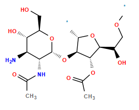 *OC[C@@H](O)[C@@H]1O[C@@H](*)[C@H](O[C@H]2O[C@H](CO)[C@@H](O)[C@H](N)[C@H]2NC(C)=O)[C@H]1OC(C)=O