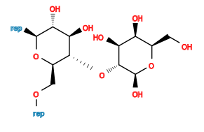 *OC[C@H]1O[C@@H](*)[C@H](O)[C@@H](O)[C@@H]1O[C@@H]1[C@@H](O)[C@@H](O)[C@@H](CO)O[C@H]1O