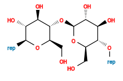 [*]O[C@@H]1[C@@H](CO)O[C@@H](O[C@@H]2[C@@H](CO)O[C@@H]([*])[C@H](O)[C@H]2O)[C@H](O)[C@H]1O