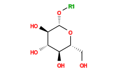 [1*]O[C@@H]1O[C@H](CO)[C@@H](O)[C@H](O)[C@H]1O