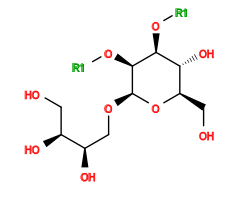 [1*]O[C@H]1[C@H](O)[C@@H](CO)O[C@@H](OC[C@@H](O)[C@@H](O)CO)[C@H]1O[1*]