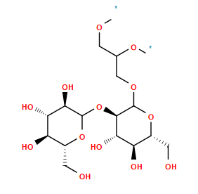 [1*]OCC(COC1O[C@H](CO)[C@@H](O)[C@H](O)[C@H]1OC1O[C@H](CO)[C@@H](O)[C@H](O)[C@H]1O)O[1*]