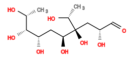 C[C@@H](O)[C@@H](O)[C@@H](O)C[C@H](O)[C@@](O)(C[C@@H](O)C=O)[C@@H](C)O