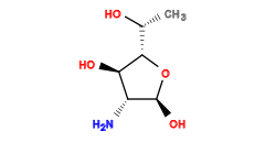C[C@@H](O)[C@@H]1O[C@@H](O)[C@H](N)[C@H]1O