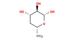C[C@@H]1C[C@H](O)[C@@H](O)[C@H](O)O1