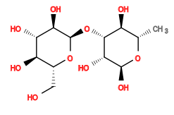 C[C@@H]1O[C@@H](O)[C@H](O)[C@H](O[C@H]2O[C@H](CO)[C@@H](O)[C@H](O)[C@H]2O)[C@H]1O