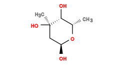 C[C@@H]1O[C@@H](O)C[C@@](C)(O)[C@@H]1O