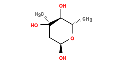 C[C@@H]1O[C@@H](O)C[C@@](C)(O)[C@H]1O