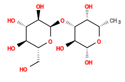 C[C@@H]1O[C@H](O)[C@@H](O)[C@H](O[C@H]2O[C@H](CO)[C@@H](O)[C@H](O)[C@H]2O)[C@@H]1O