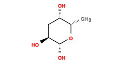 C[C@@H]1O[C@H](O)[C@@H](O)C[C@@H]1O