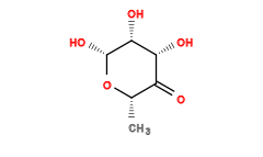 C[C@@H]1O[C@H](O)[C@H](O)[C@H](O)C1=O