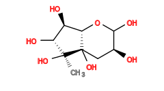 C[C@]1(O)[C@H](O)[C@@H](O)[C@@H]2OC(O)[C@@H](O)C[C@]21O