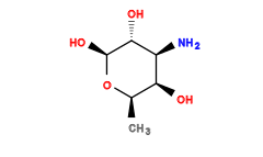 C[C@H]1O[C@@H](O)[C@H](O)[C@@H](N)[C@H]1O