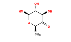 C[C@H]1O[C@@H](O)[C@H](O)[C@@H](O)C1=O