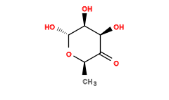 C[C@H]1O[C@H](O)[C@@H](O)[C@@H](O)C1=O