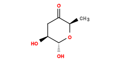 C[C@H]1O[C@H](O)[C@@H](O)CC1=O
