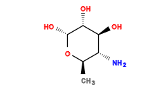 C[C@H]1O[C@H](O)[C@H](O)[C@@H](O)[C@@H]1N