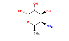 C[C@H]1O[C@H](O)[C@H](O)[C@@H](O)[C@H]1N